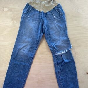 Indigo Blue Maternity Jeans size medium (DK)